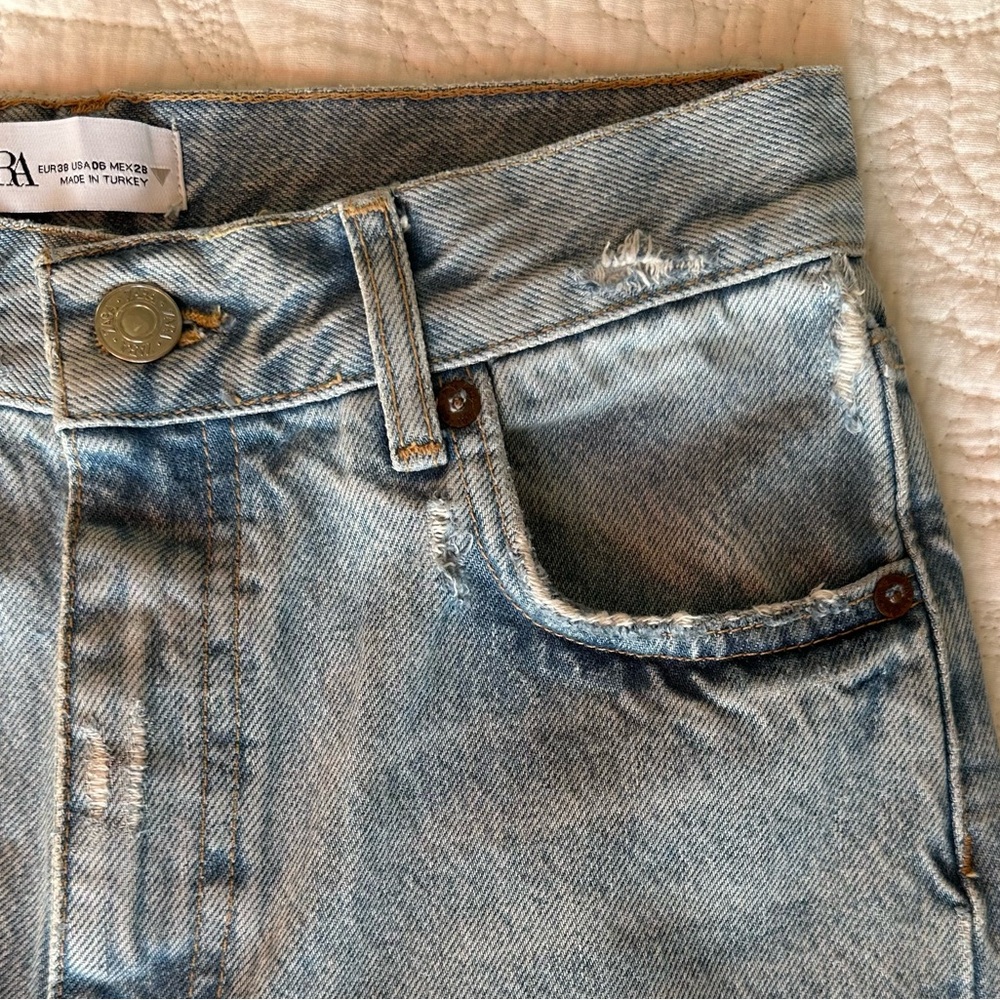 Zara . High waisted, Wide leg, Full length. TALLππ Size 6 - Picture 6 of 16